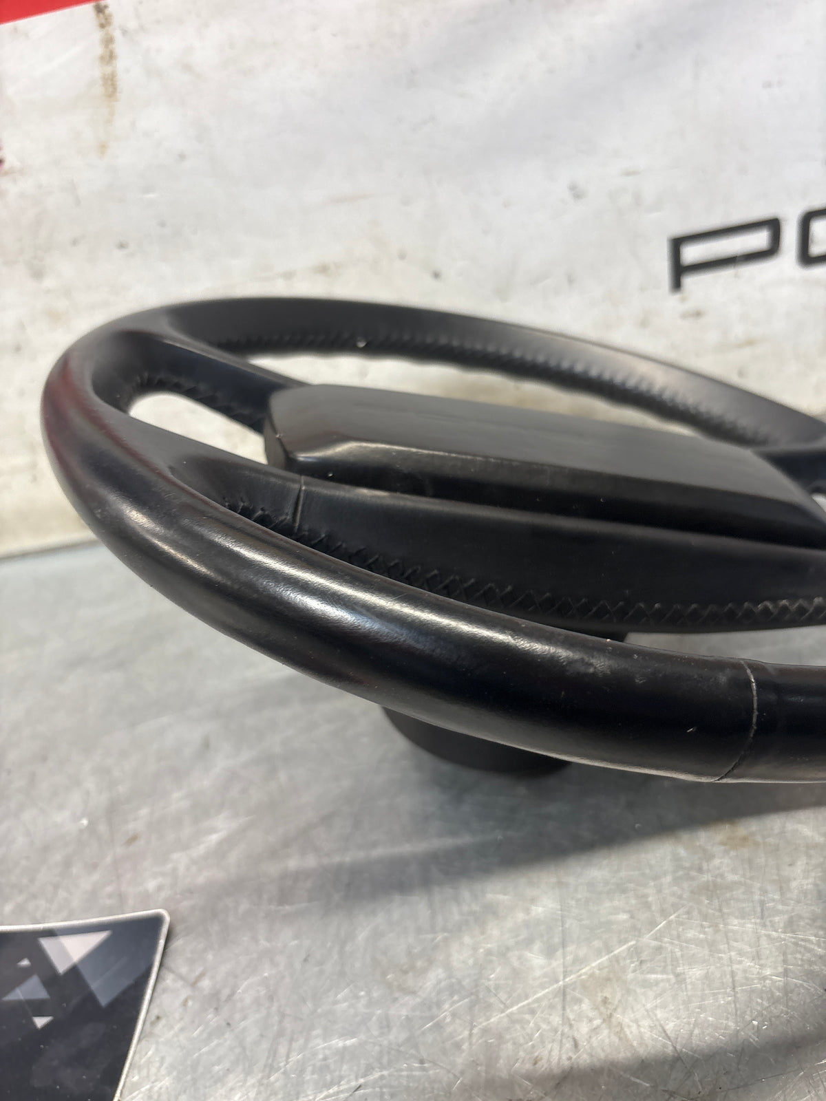 Porsche 944 black steering wheel, used 94434708409