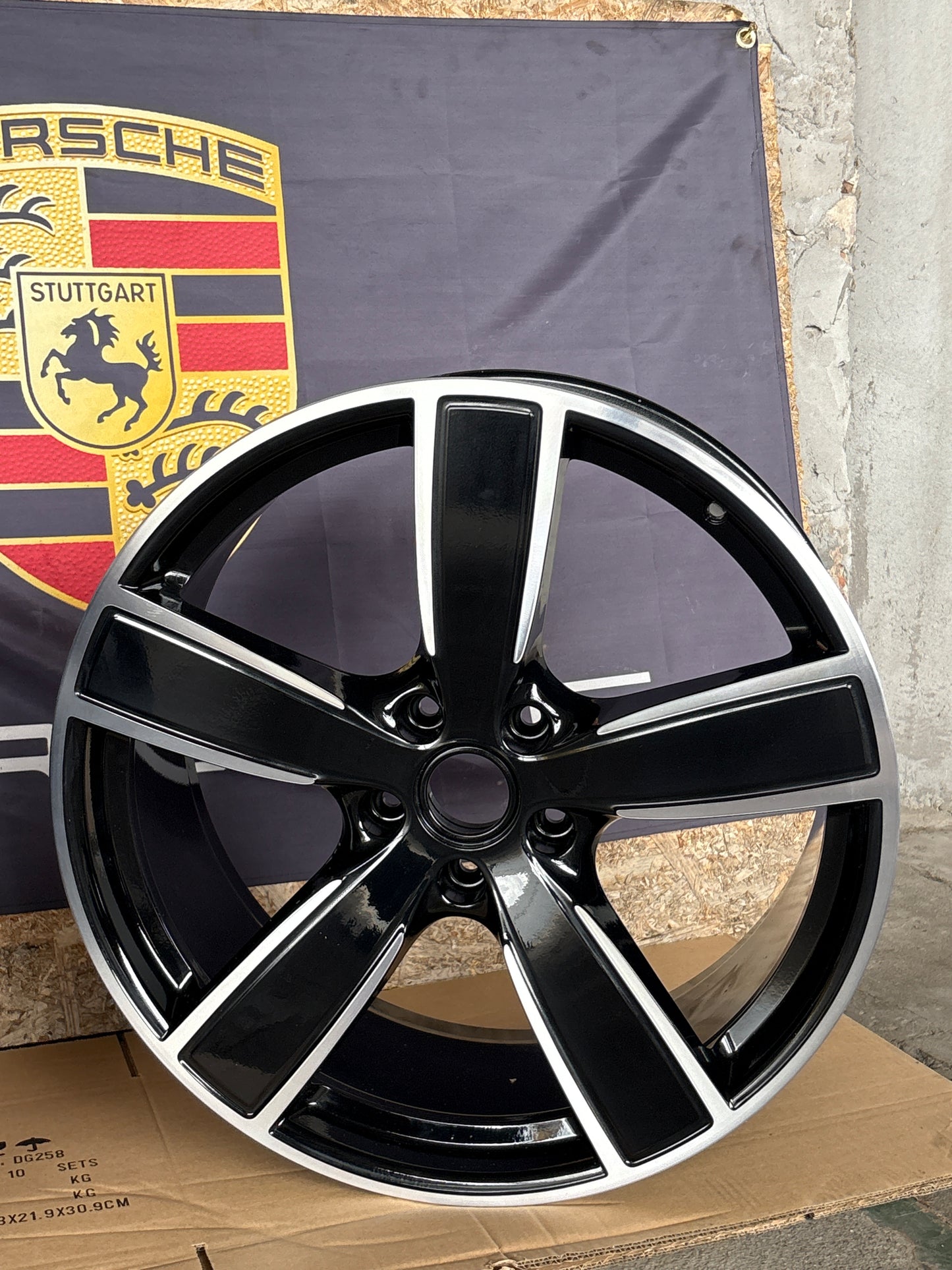 Porsche cayenne 9YA S/GTS/Turbo sport classic wheel set, refurbished 9Y0601025T / 9Y0601025AP