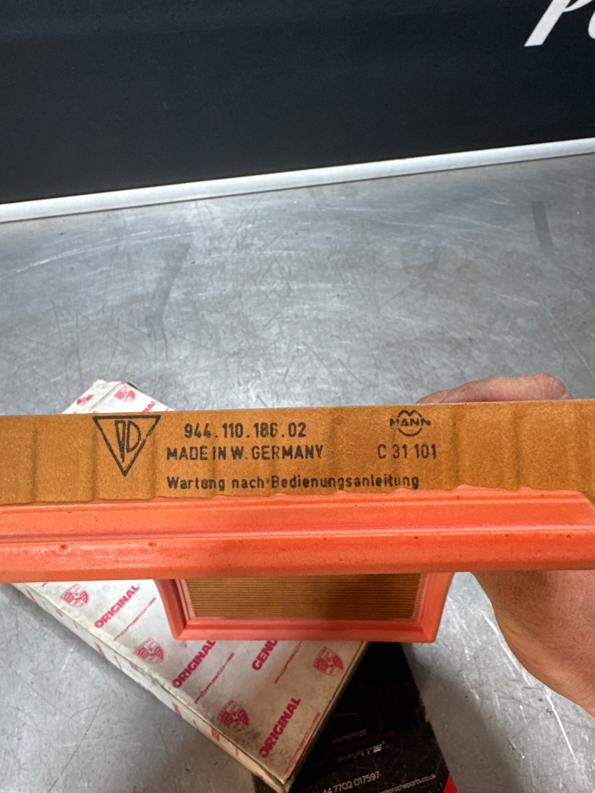 Porsche 944 2.5 air filter. Genuine Porsche New old stock. 94411018602
