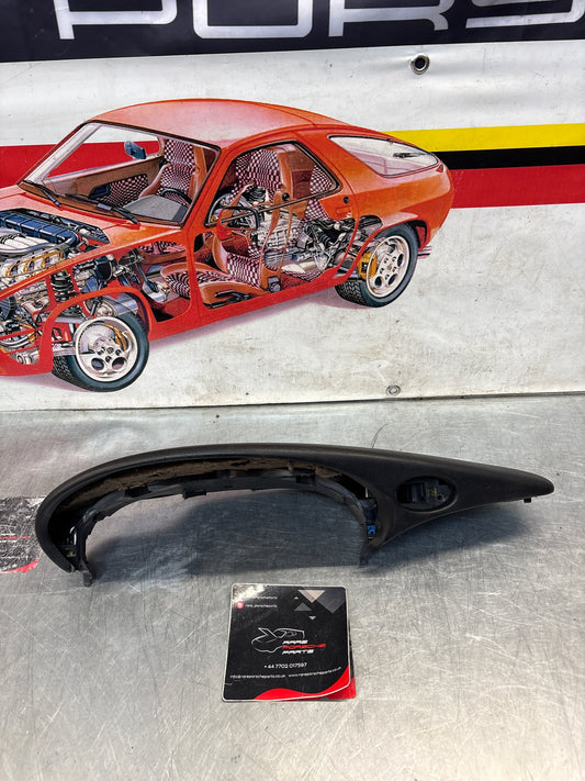 Porsche 911 996 dasboard cluster trim, used, black 99655205902