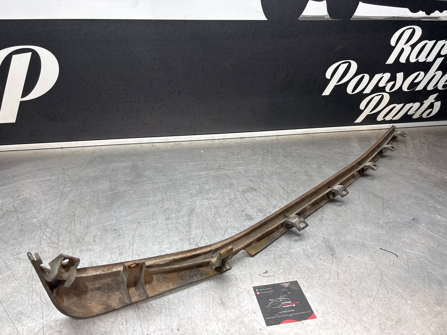 Porsche 944 lower door sill trim molding left side, used 95155919500