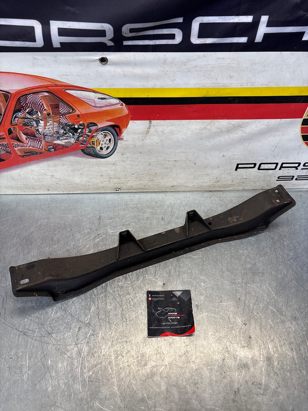 Porsche 924 engine cross member, used 477407321J