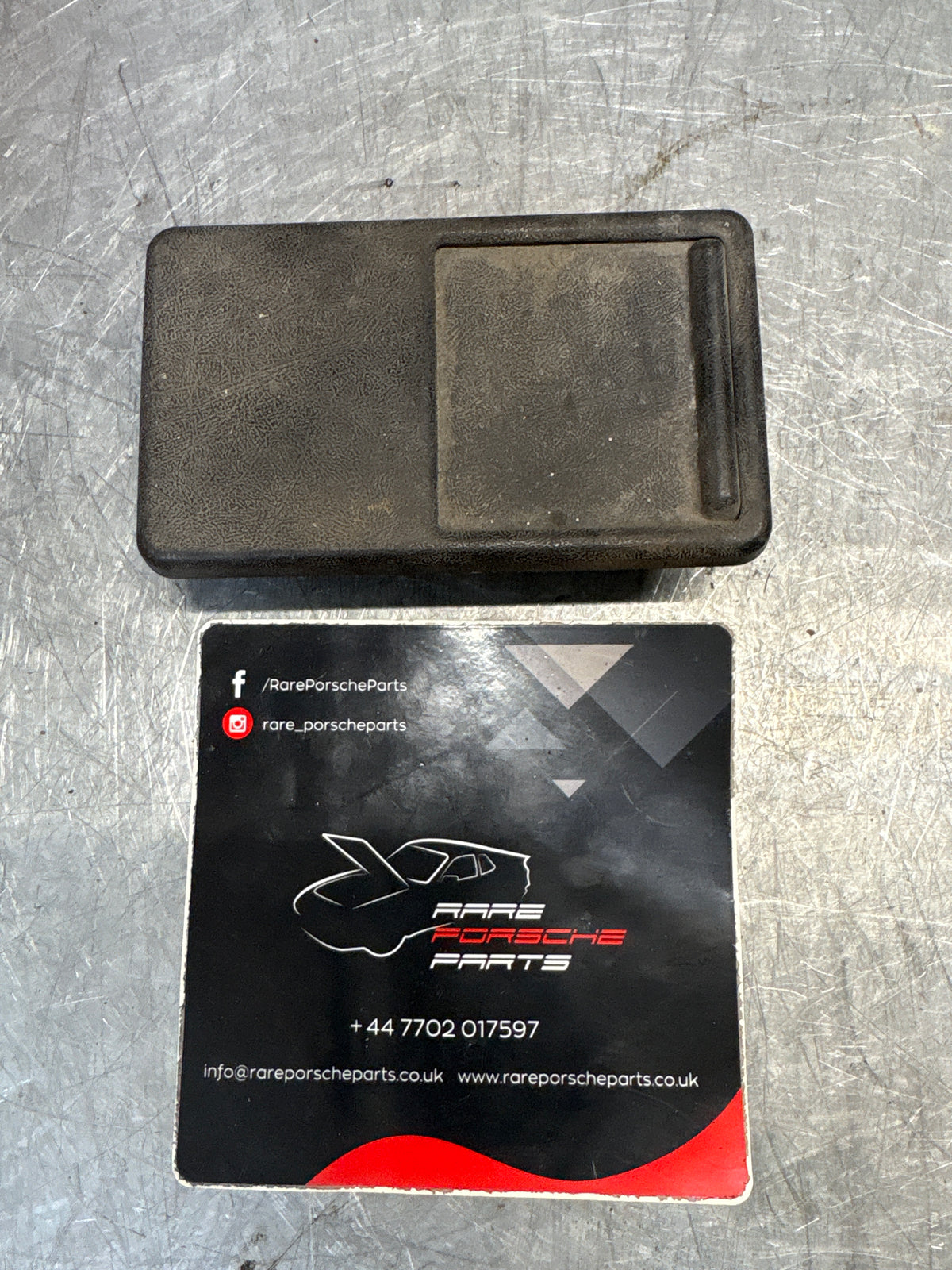 Porsche 924/944 black ashtray, 94455230500, refurbished (Copy)