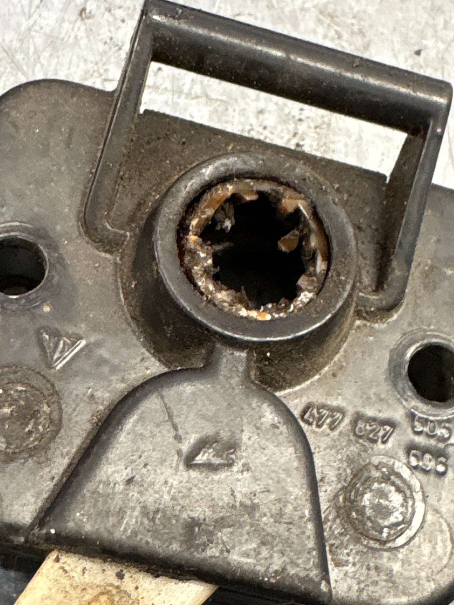 Porsche 924 944 -85.5 Boot Tailgate  hatch lock right 477827506A used