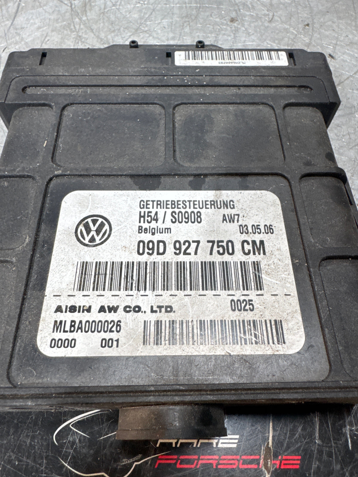 PORSCHE CAYENNE S - 2005 GEARBOX / TRANSMISSION ECU - 09D 927 750 CD