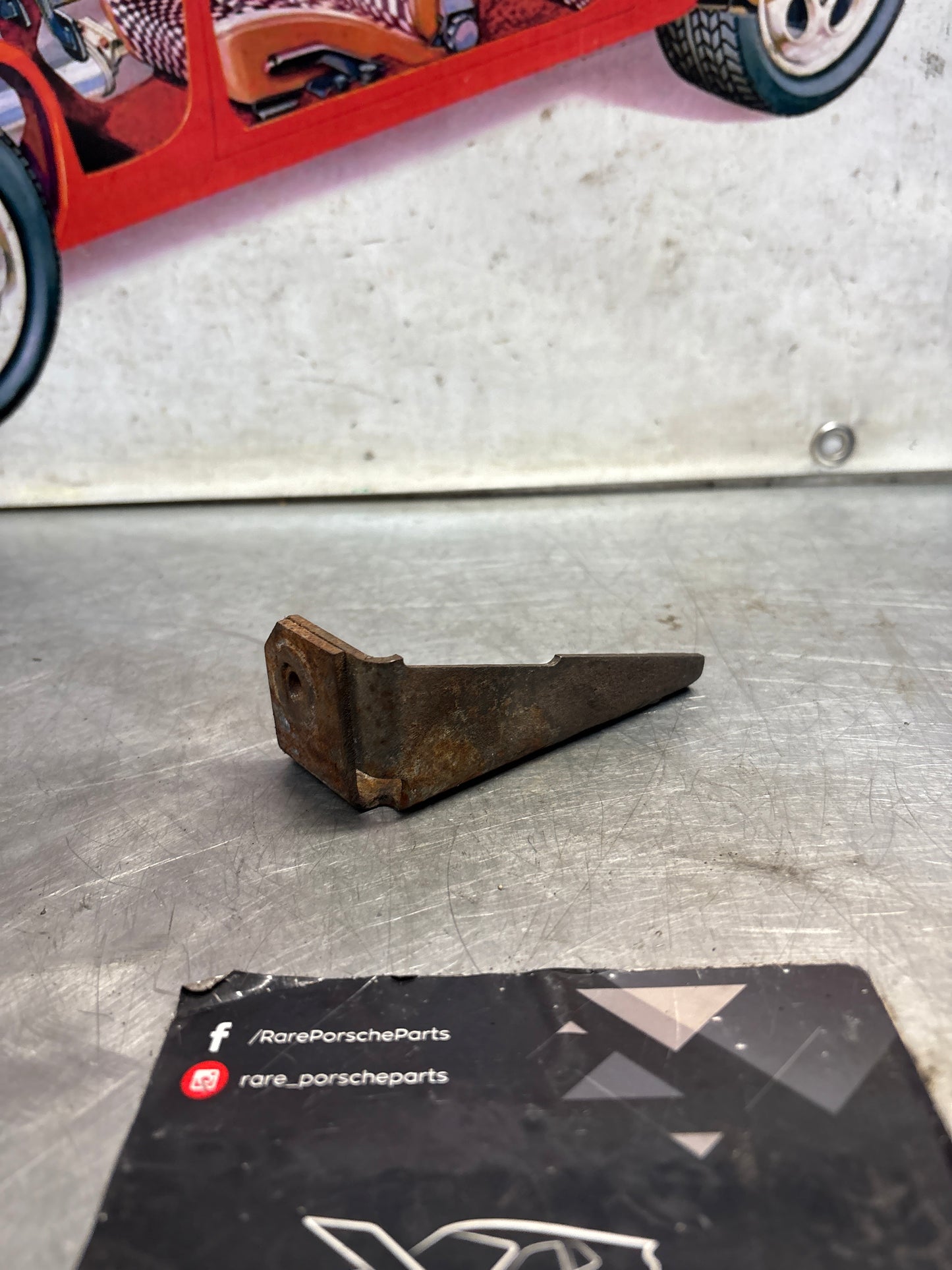 Porsche 924 alternator bracket, used 046903143A