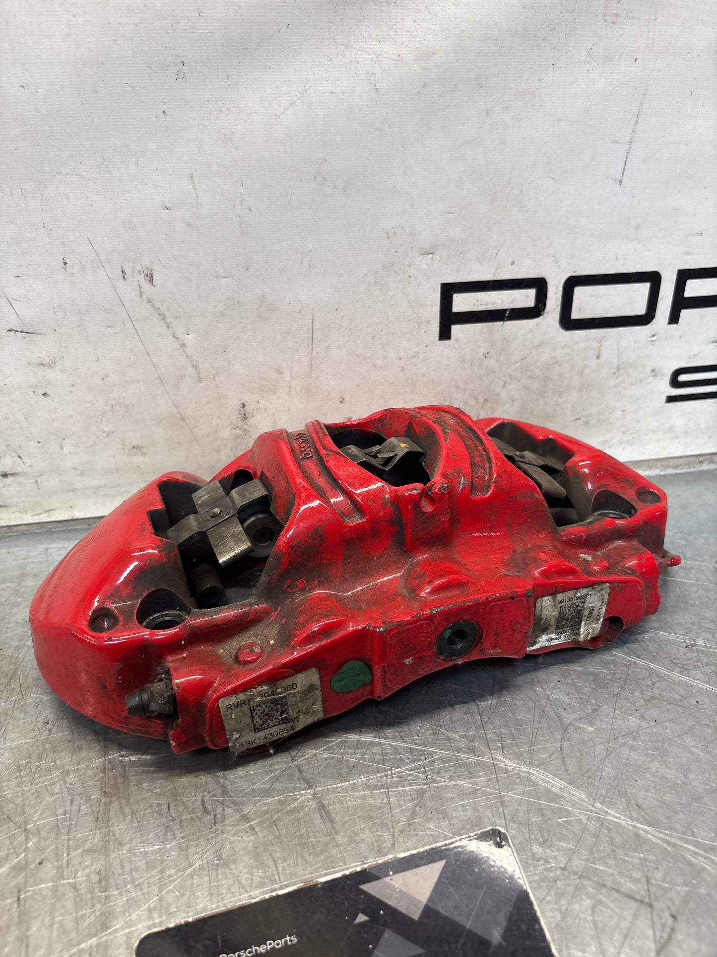 Porsche 911 991 Front Brake Caliper, used 991351429