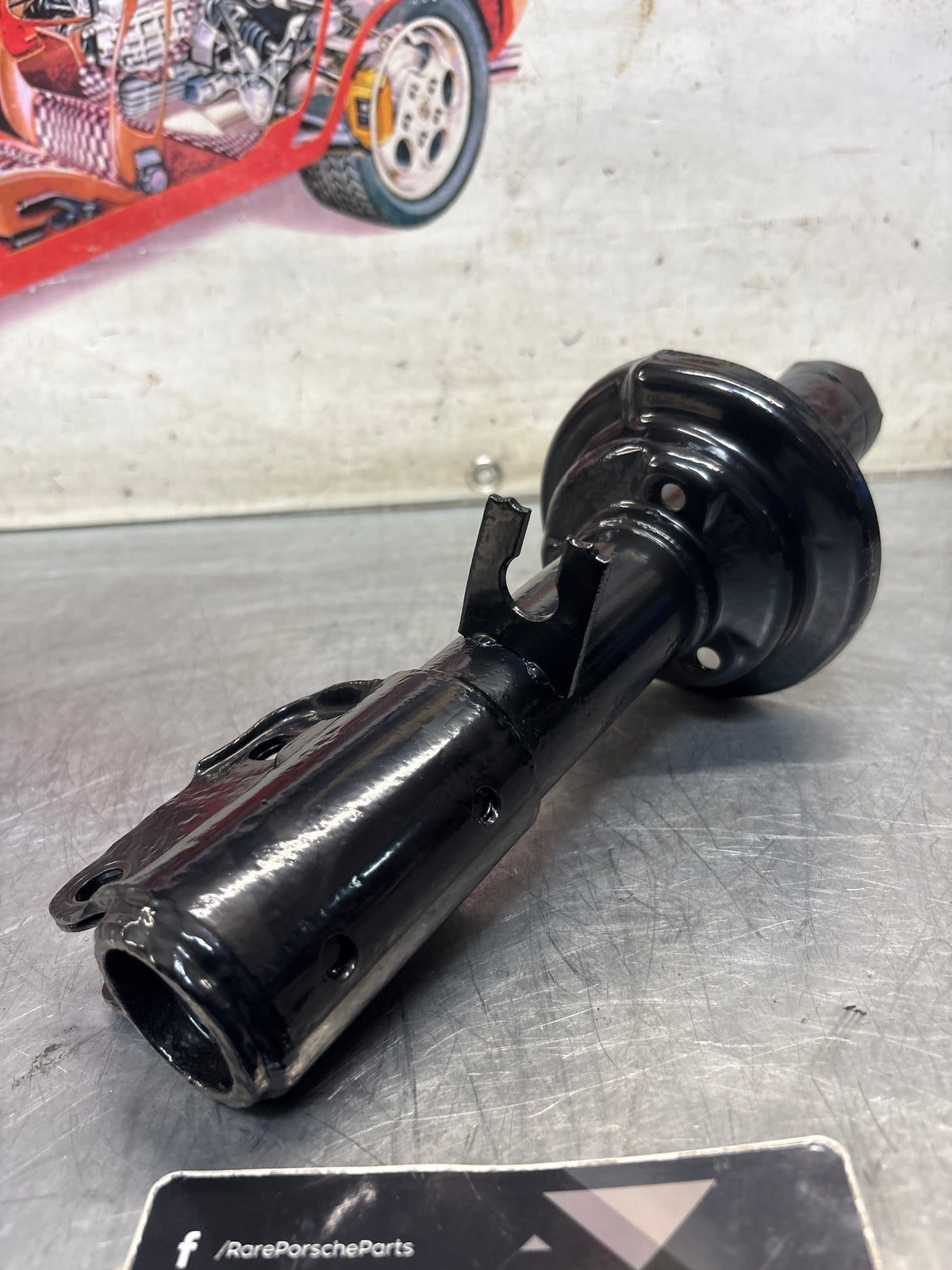 Porsche 924S / 944 left shock absorber strut, used 94434303111