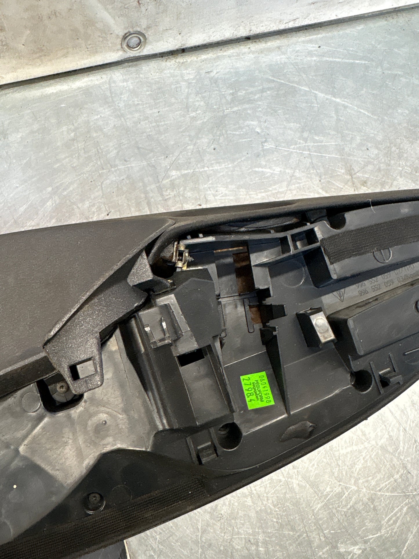 Porsche 911 996 dasboard cluster trim, used, black 99655205902