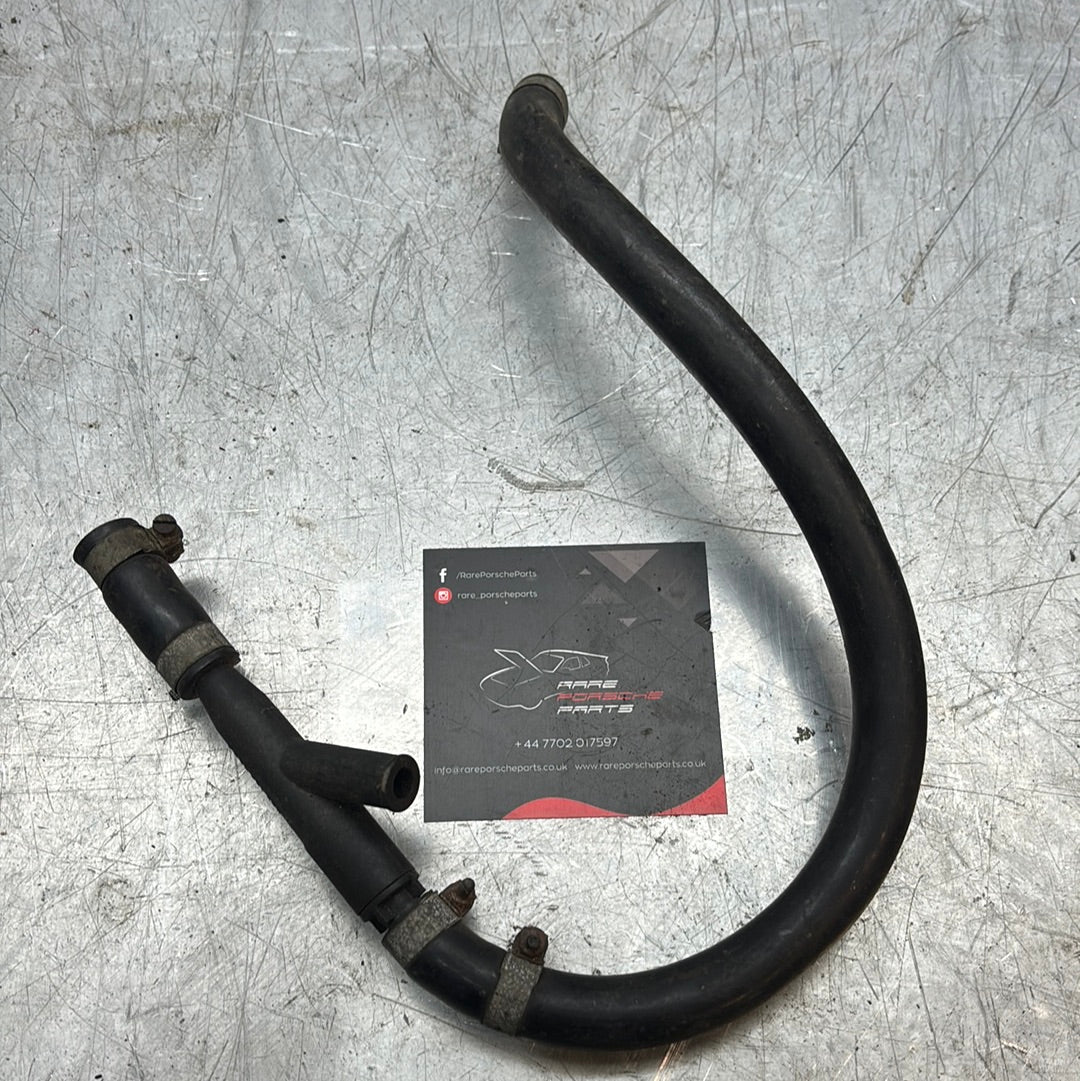 Porsche 924 Turbo brake booster vacuum hose, used, 477612153A