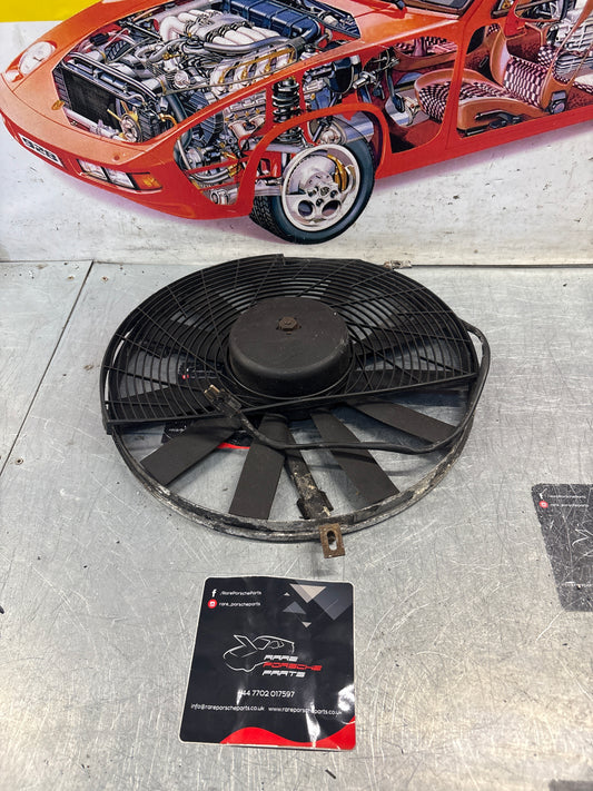 Porsche 928, 80- Air conditioner condenser  cooling  fan, genuine 92862410301 used