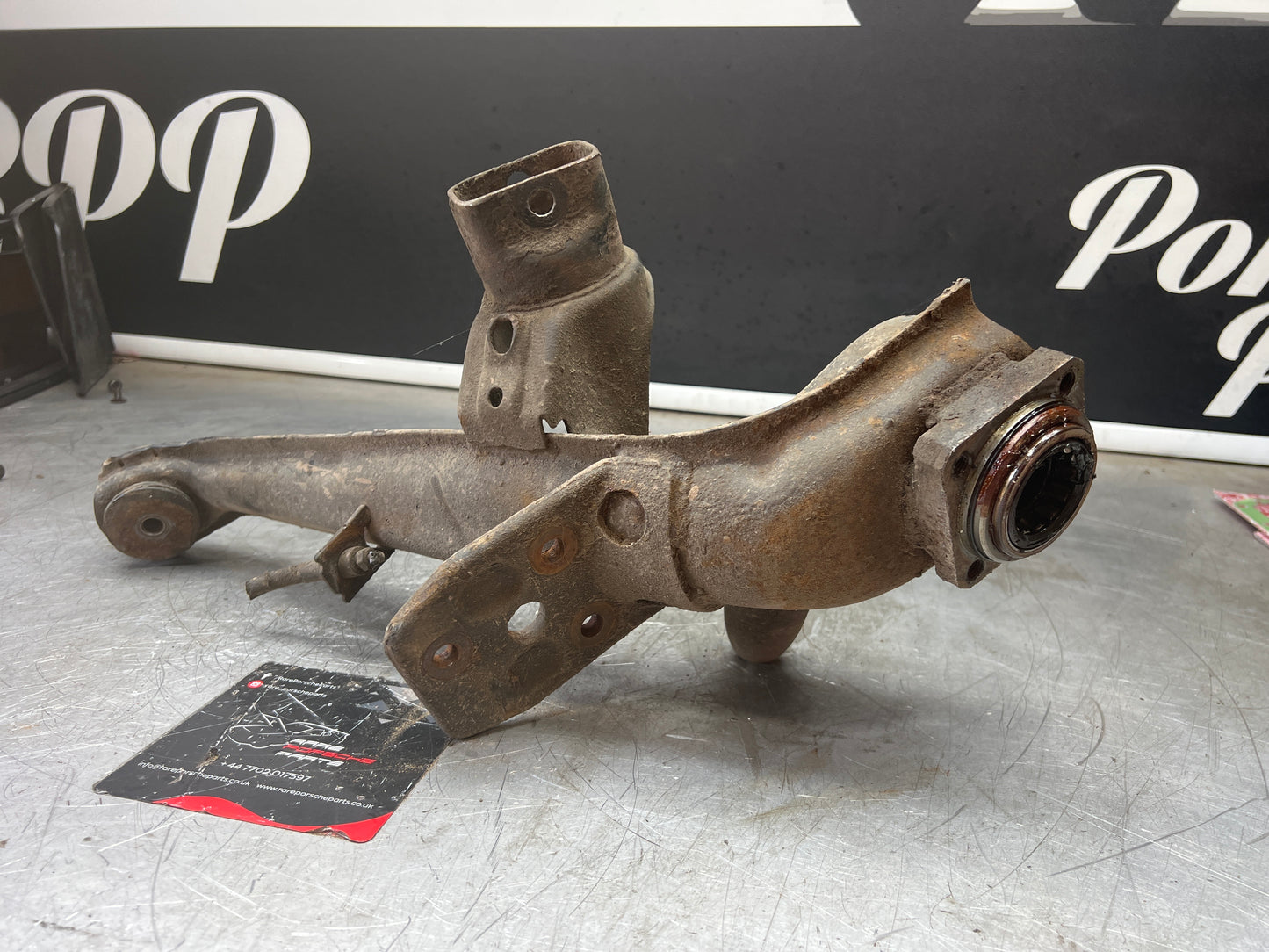 Porsche 924 944  -85.5 Rear right trailing arm,  94433102200