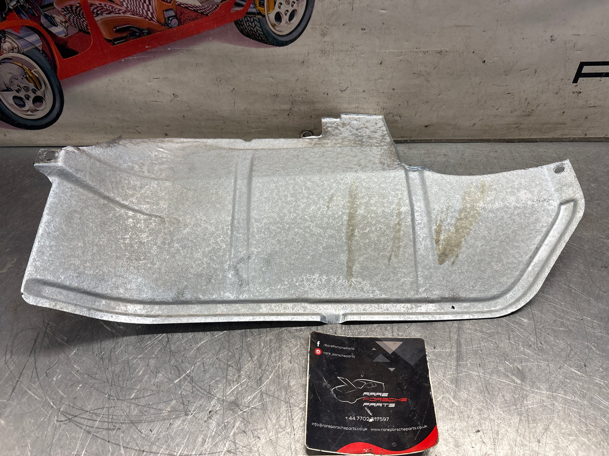 Porsche 924 early 76-79 automatic heat shield, refurbished 477813139A