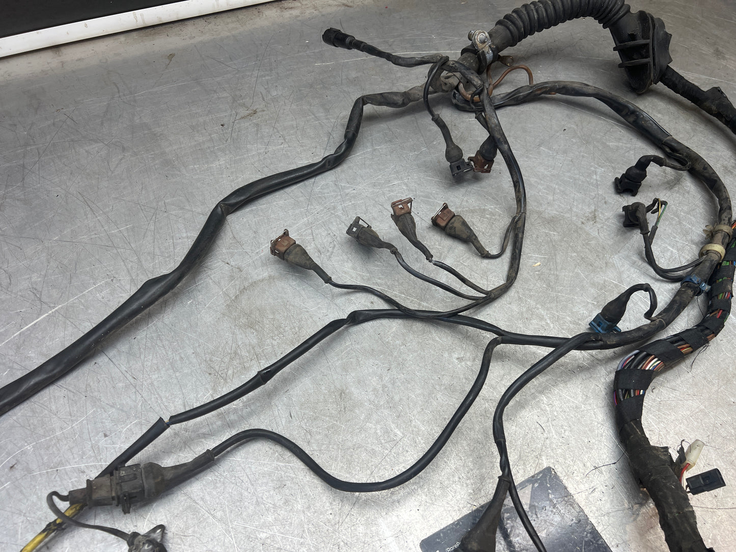 Porsche 944 S2 3.0 16V 1992 engine loom ECU wiring loom, used, 9446070406