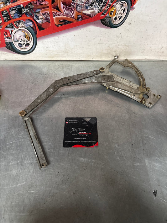 Porsche 911 left window regulator, used 91154200345