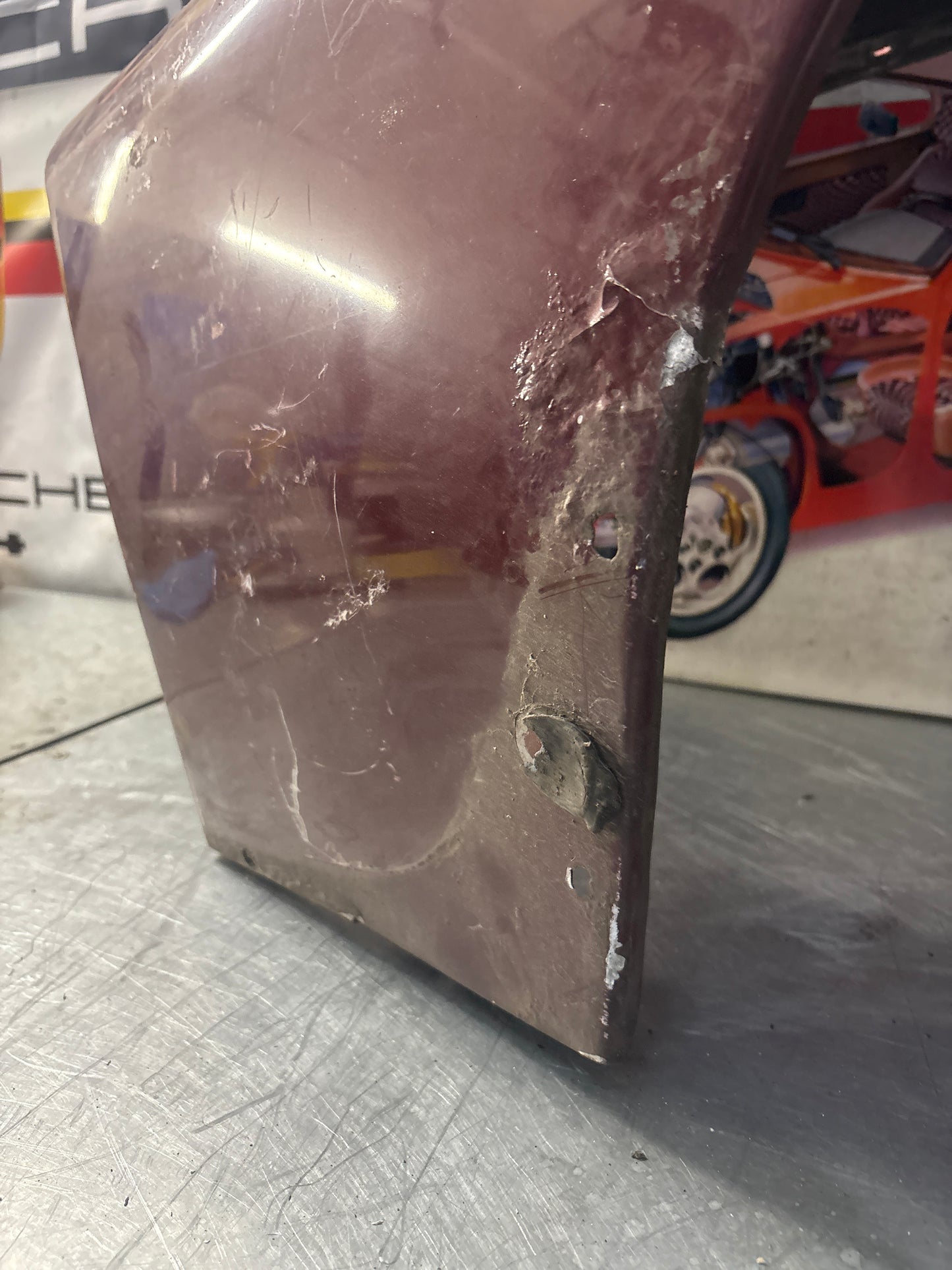 Porsche 928 front left wing, 92850301103 used