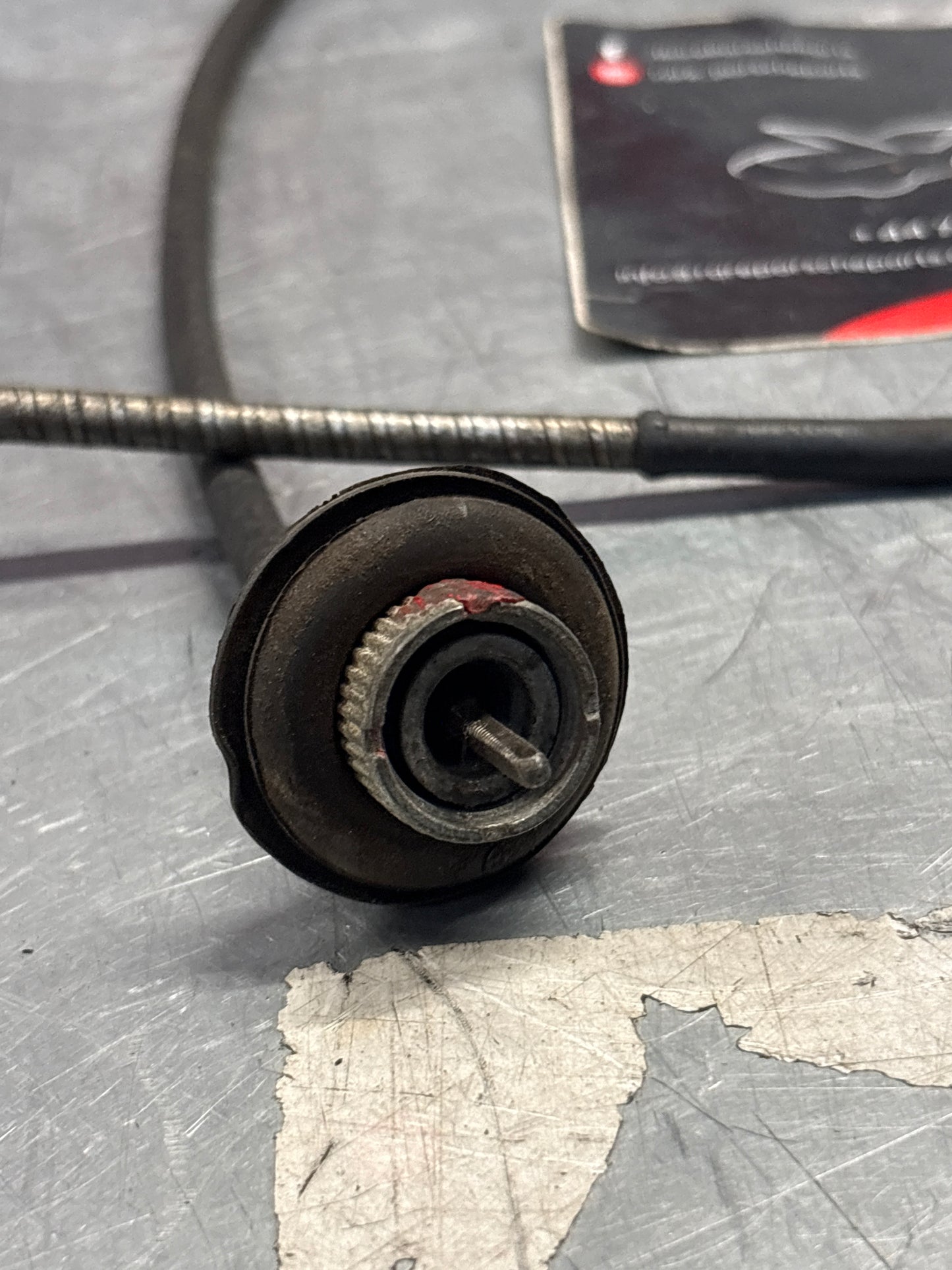 Porsche 924 early 944 LHD Speedo cable, 142957801C used