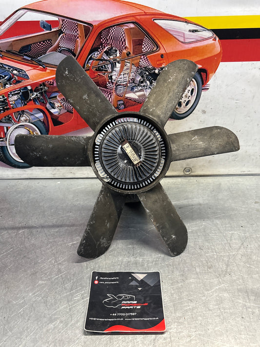 Porsche 928 Engine cooling viscous fan with bracket used 92810613701, 9281061101R