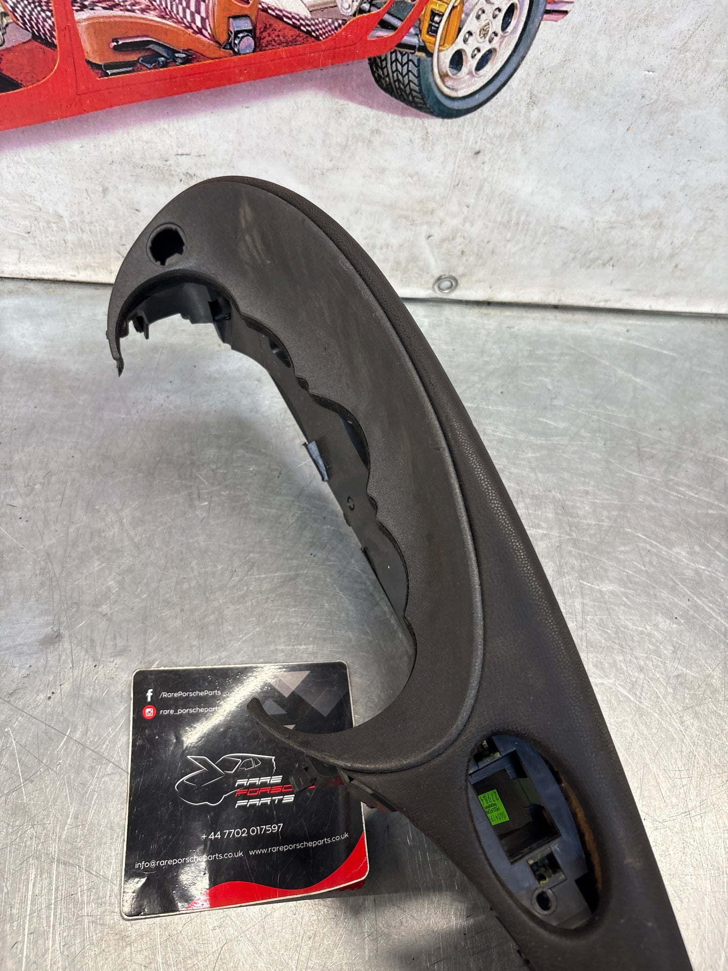 Porsche 911 996 dasboard cluster trim, used, black 99655205902