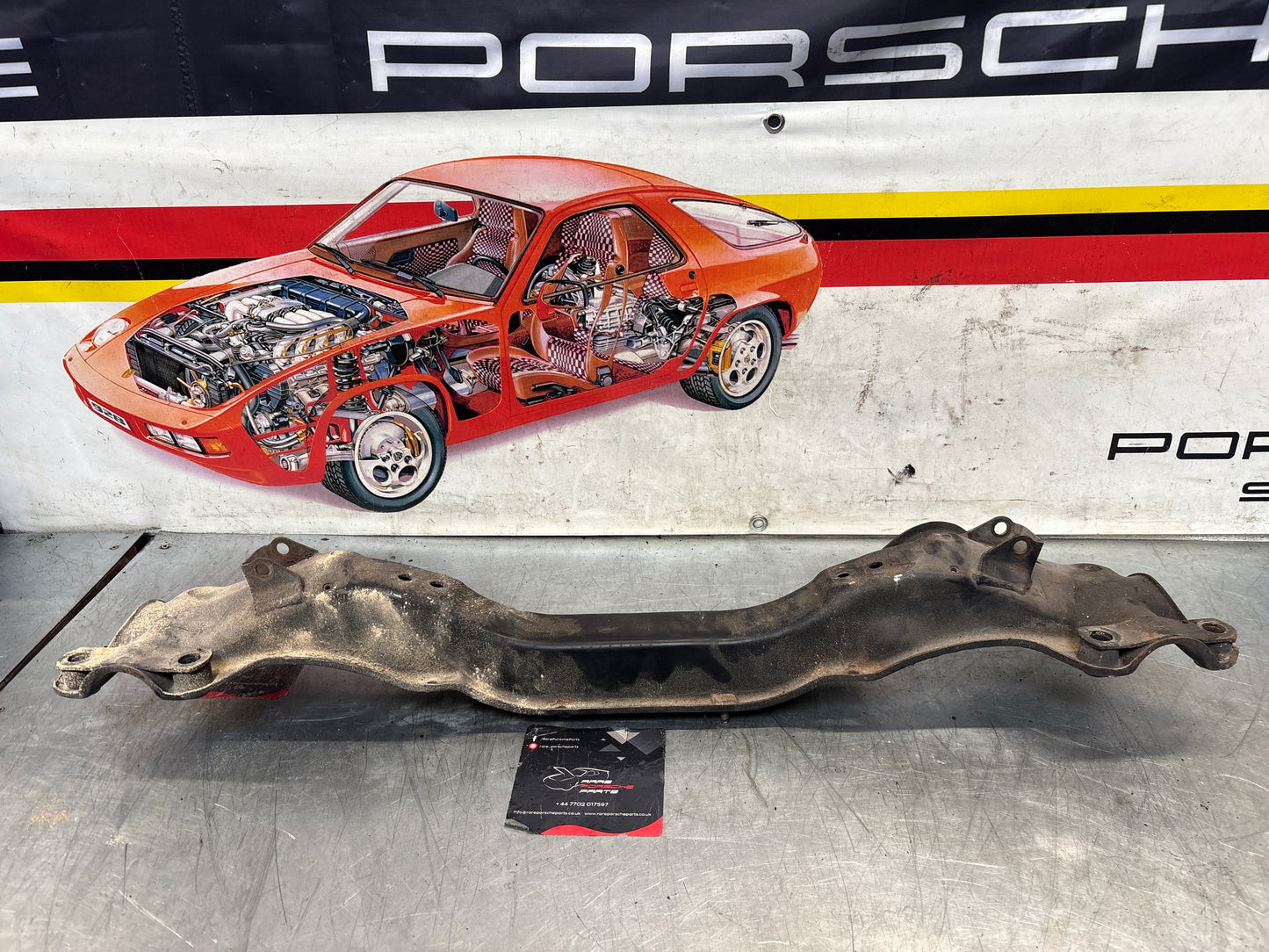 Porsche 928 82-85 engine mount, used 92837501106