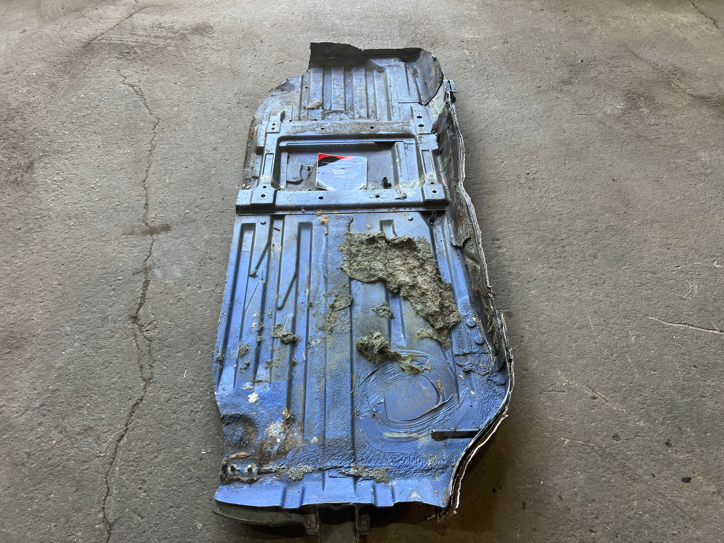 Porsche 944 S2 floor pan left  side 94450150100 spares or repair RHD