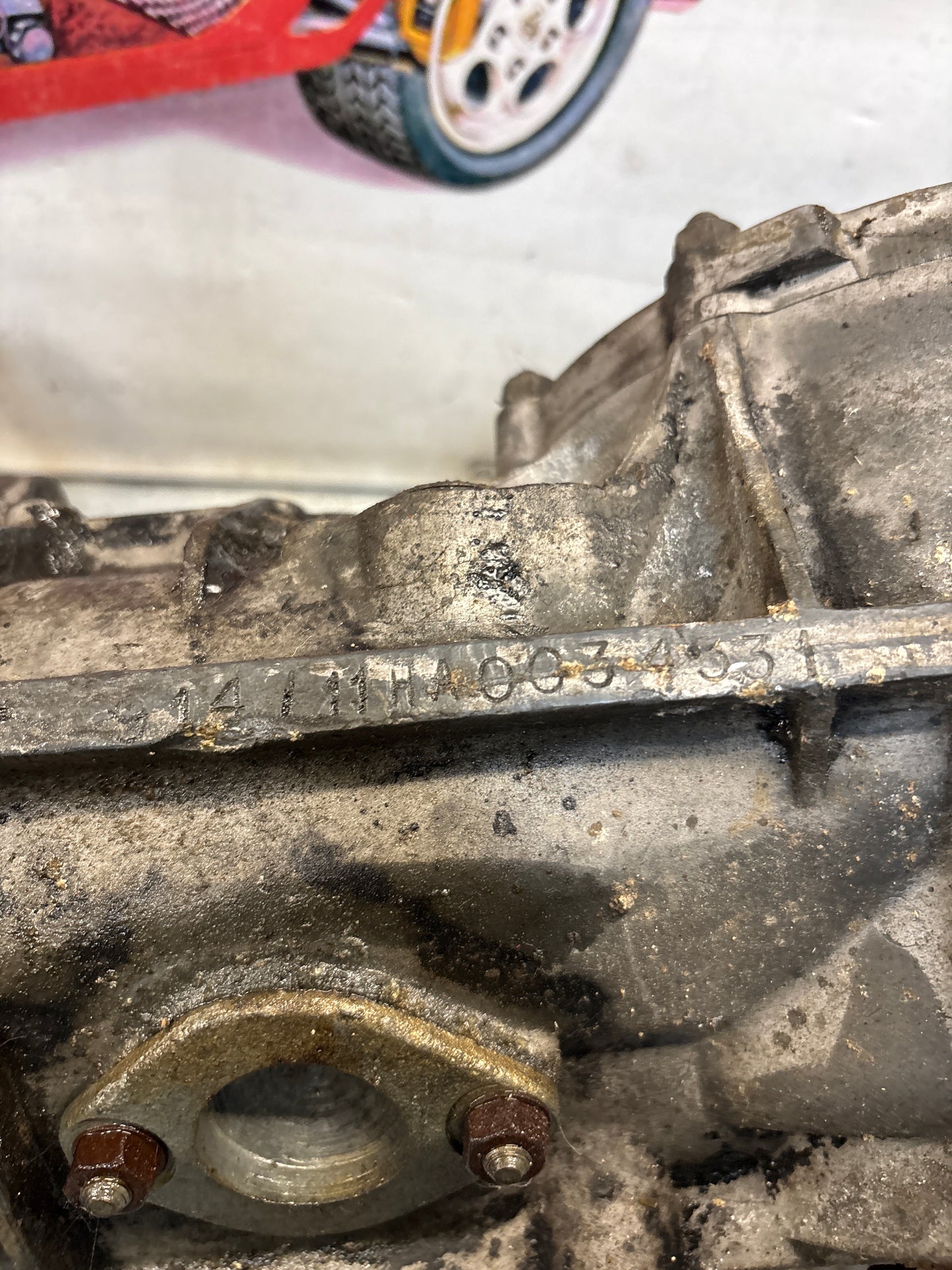 Porsche 914 transmission, used, for spares or repair unknown condition HA0034331