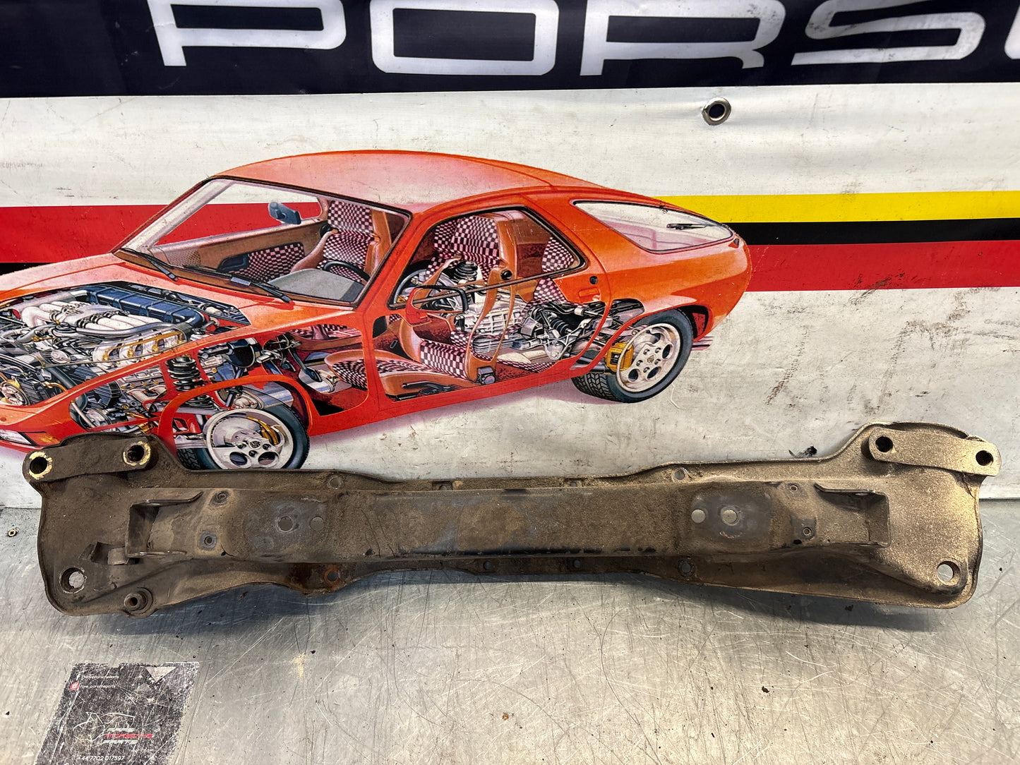 Porsche 928 82-85 engine mount, used 92837501106