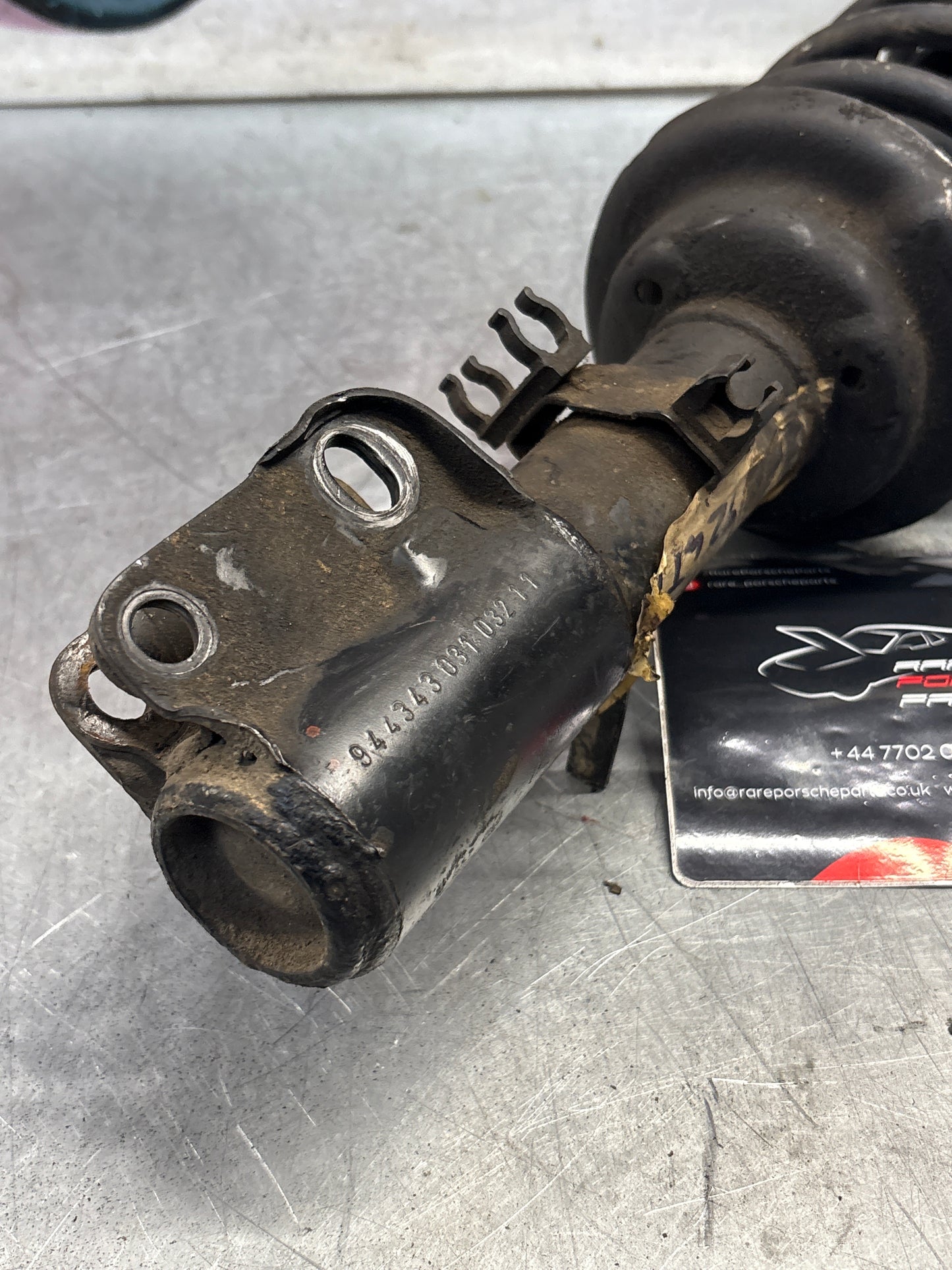 Porsche 924 Turbo / early 944 front shock absorber, used 94434303103211