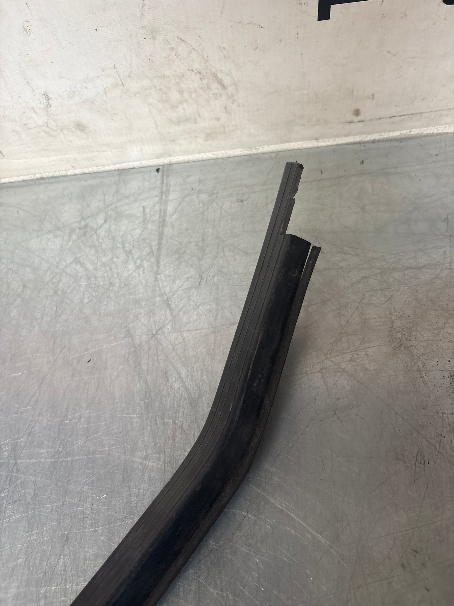 Porsche 944 convertible, cabrio left sill trim, scuff plate used 94455112100 no cracks