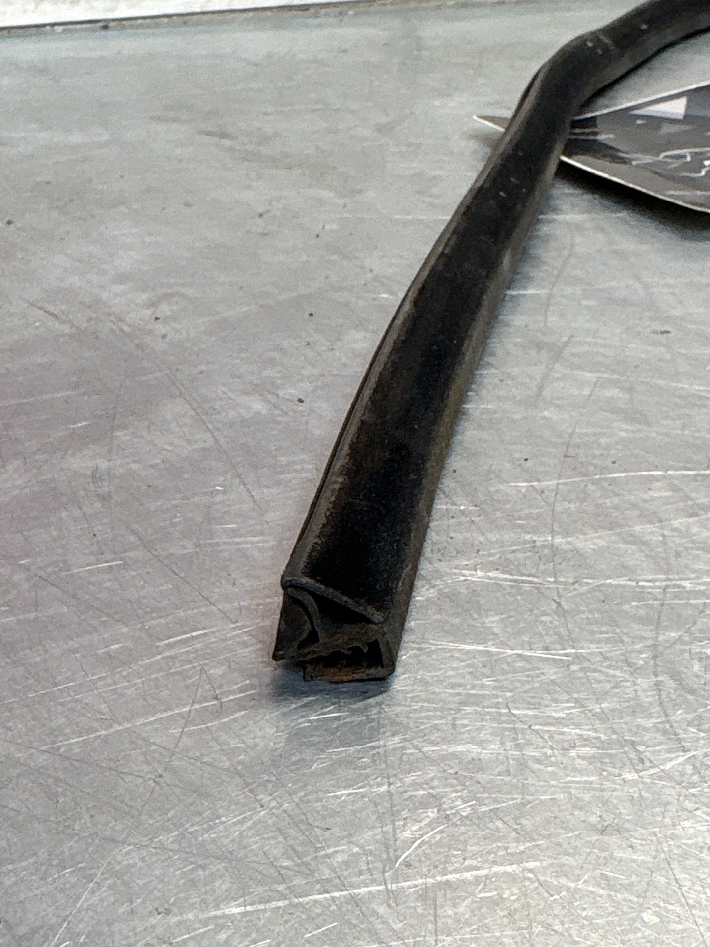 Porsche 924 / 944 inner door window seal, used 477837471A