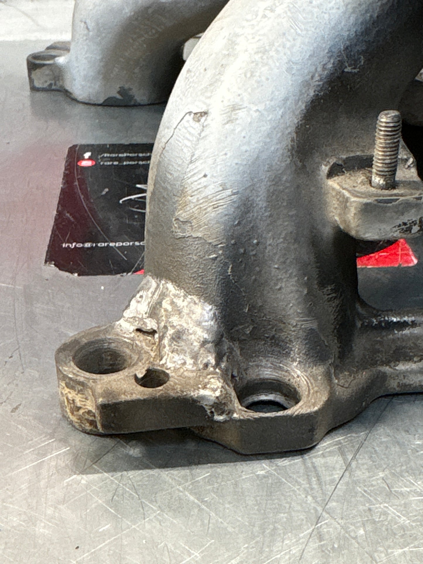 Porsche 928 S4 Intake manifold, used 9281105462R