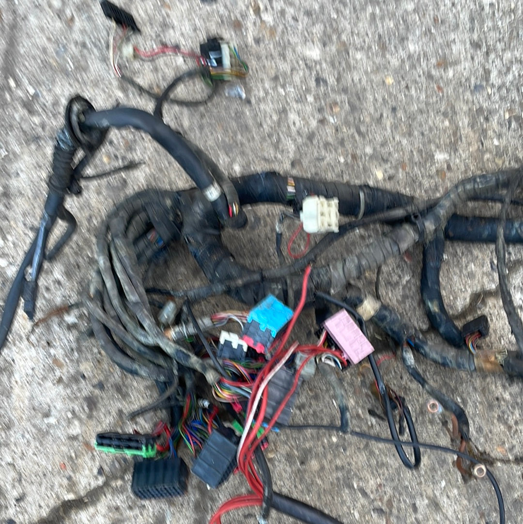 Porsche 944 2.5 Turbo 1987 complete interior wiring harness, loom. Used 010 spares or repair!!
