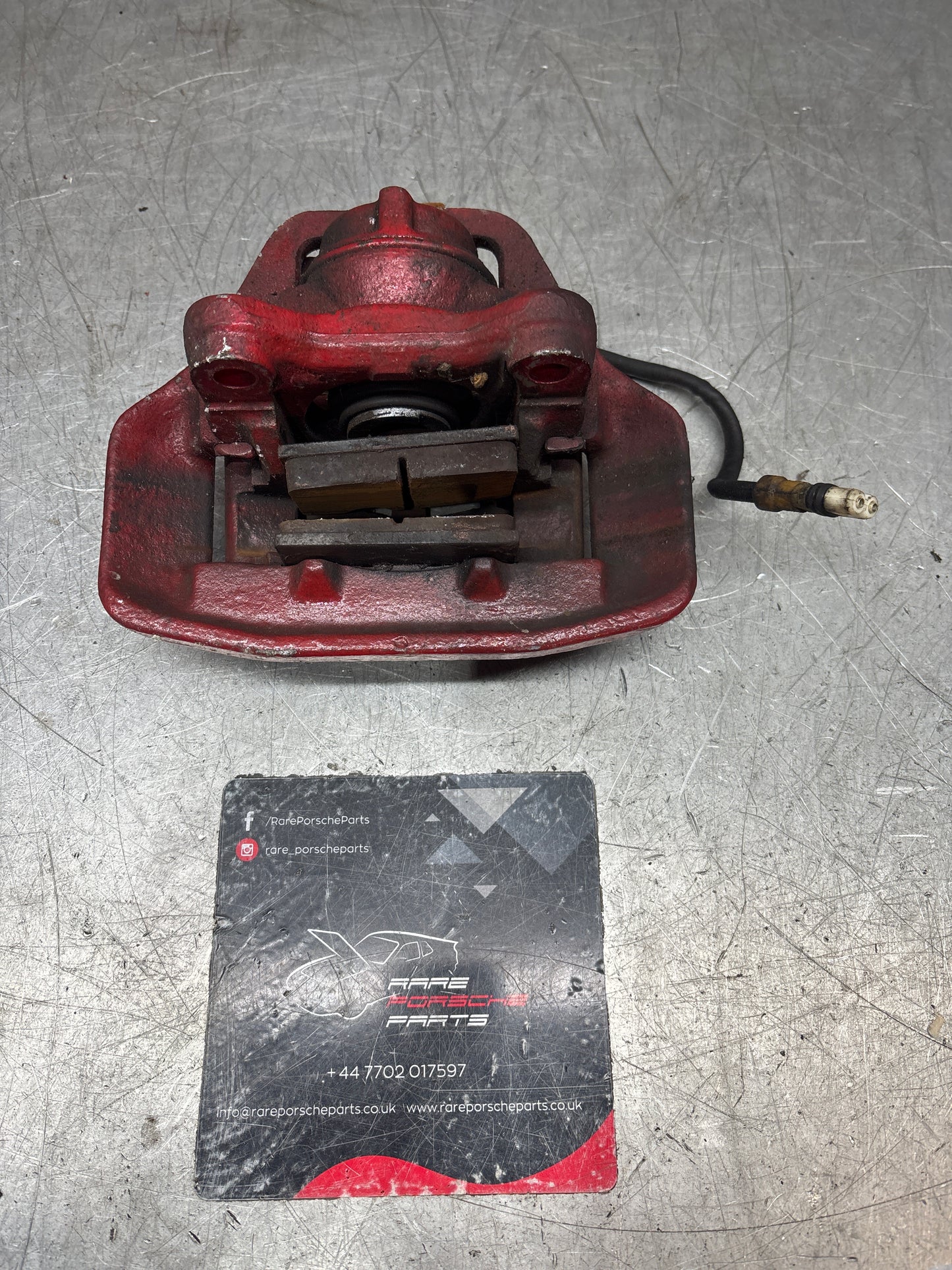 Porsche 924S 924 Turbo 944 Rear right, O/S brake caliper, used, 94435243000