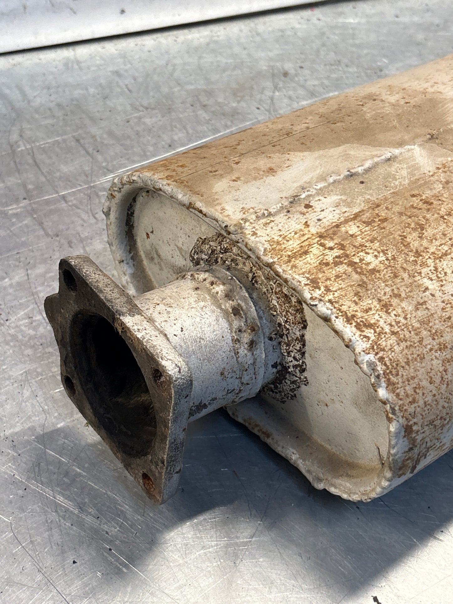 Porsche 928 middle exhaust silencer, 92811109601 used