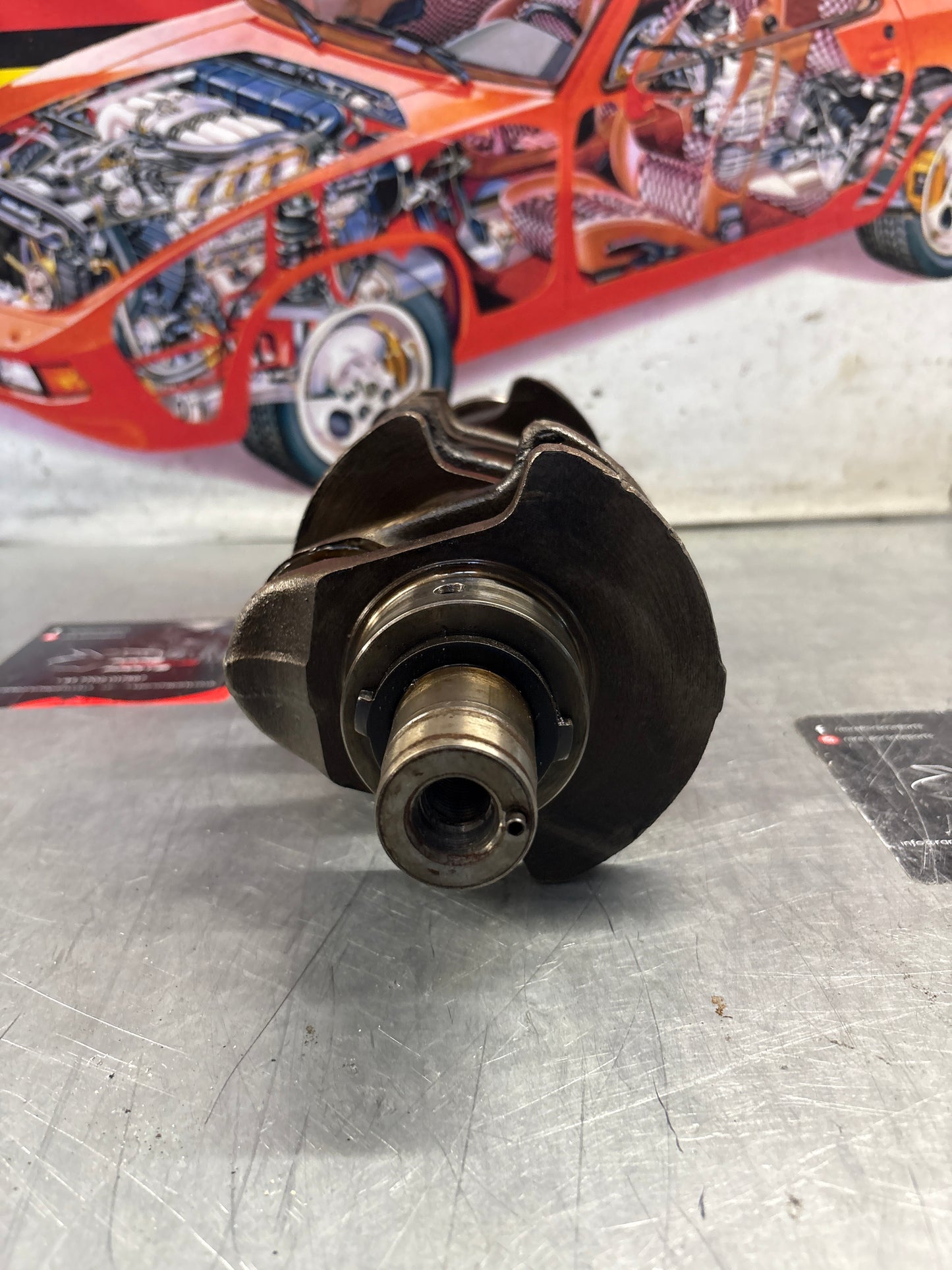 Porsche 924 2.0L used condition crankshaft 046105021A