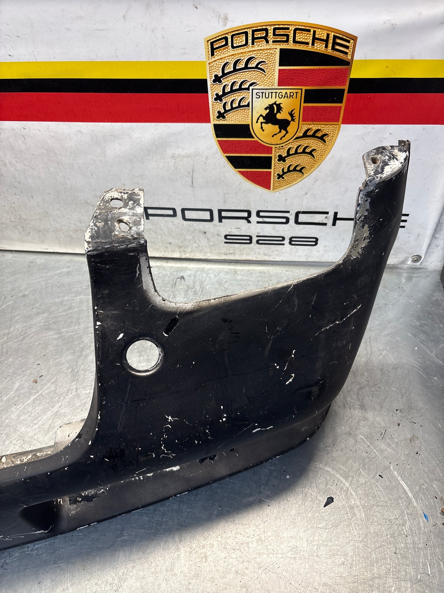 Porsche 928 front bumper cover panel, used 92850501306