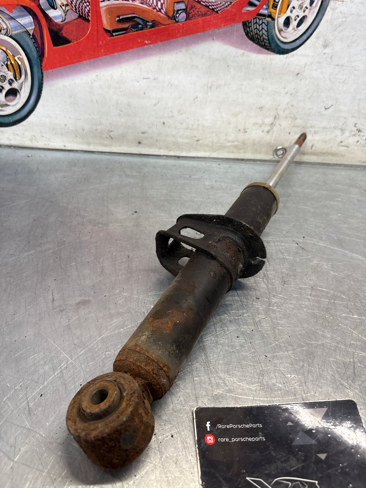 Porsche 911 993 rear shock absorber, used 99333305100