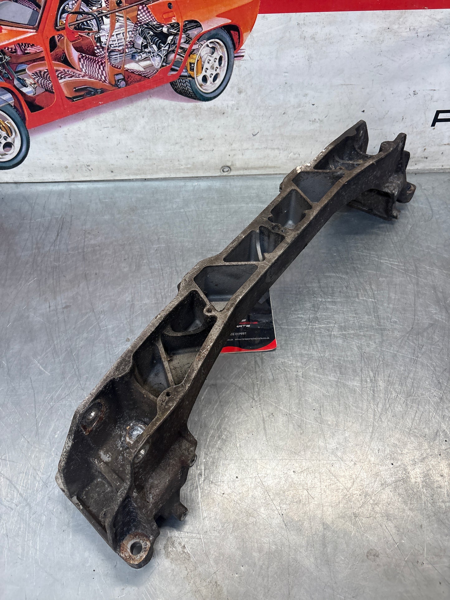 Porsche 944 / 968 Engine subframe bracket, used 94434110305