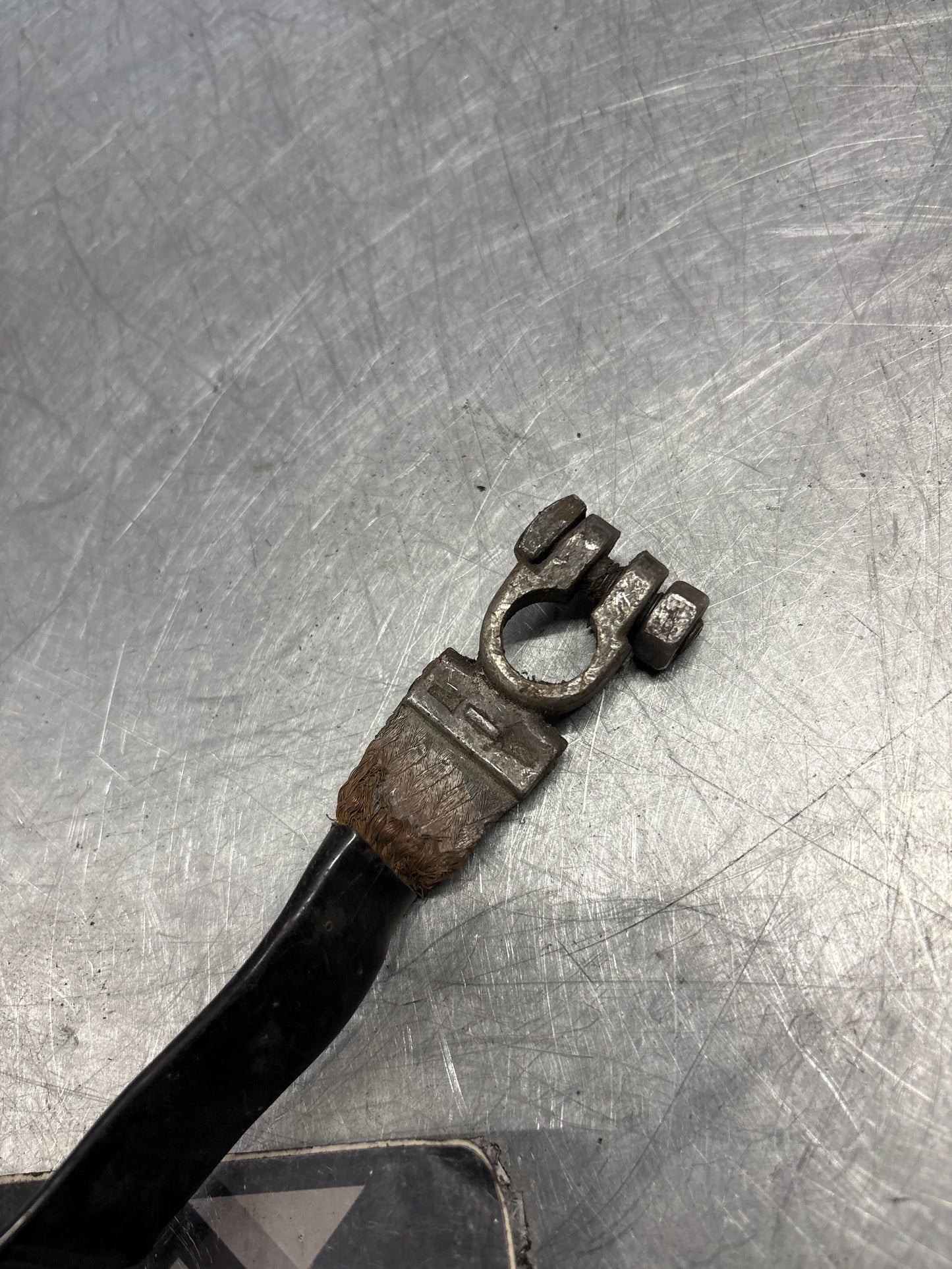 Porsche 928 Ground strap, used 92861200913