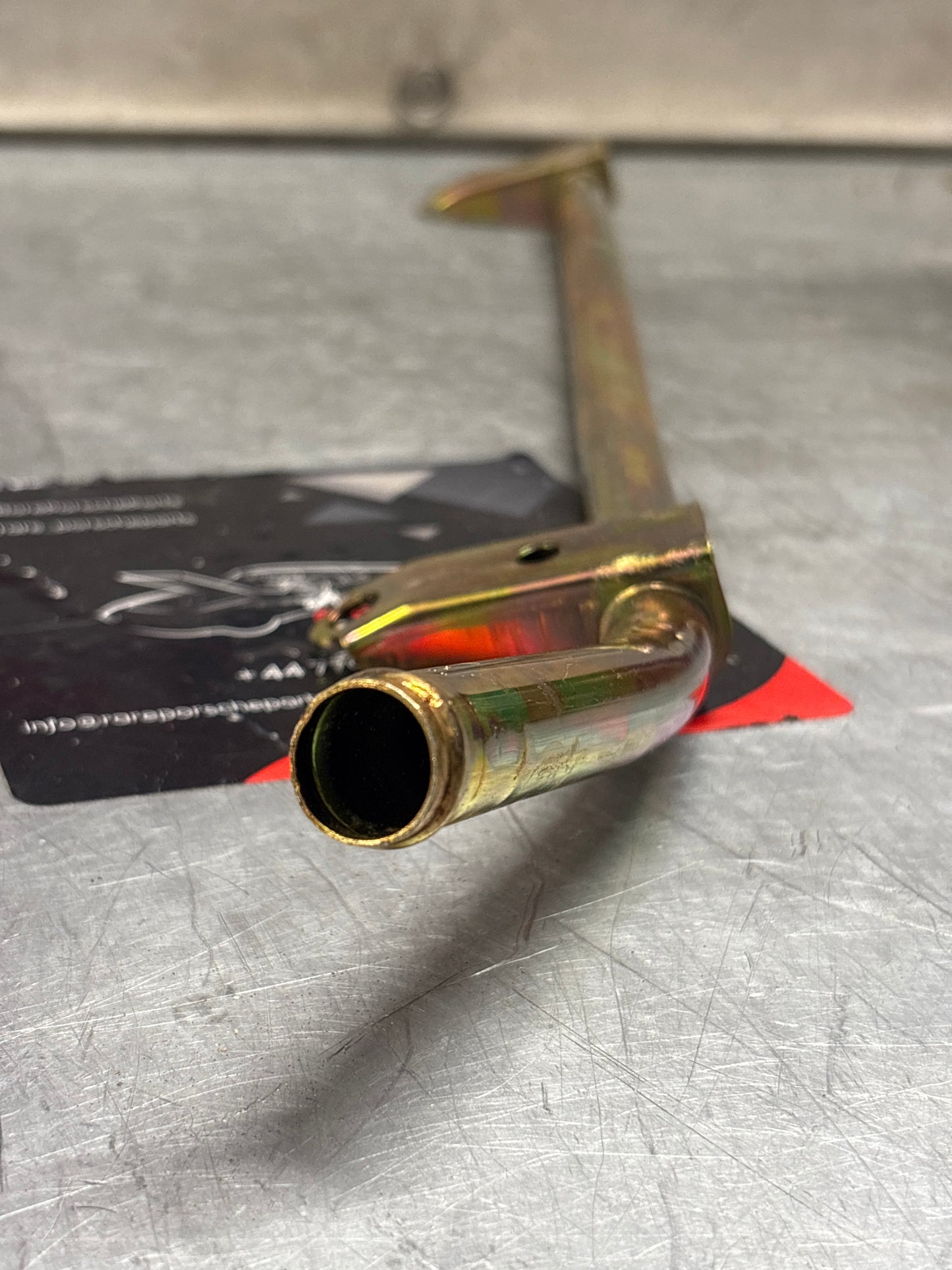 Porsche 944 2.5 924S water pipe on cylinder head 94410624302 refurbished