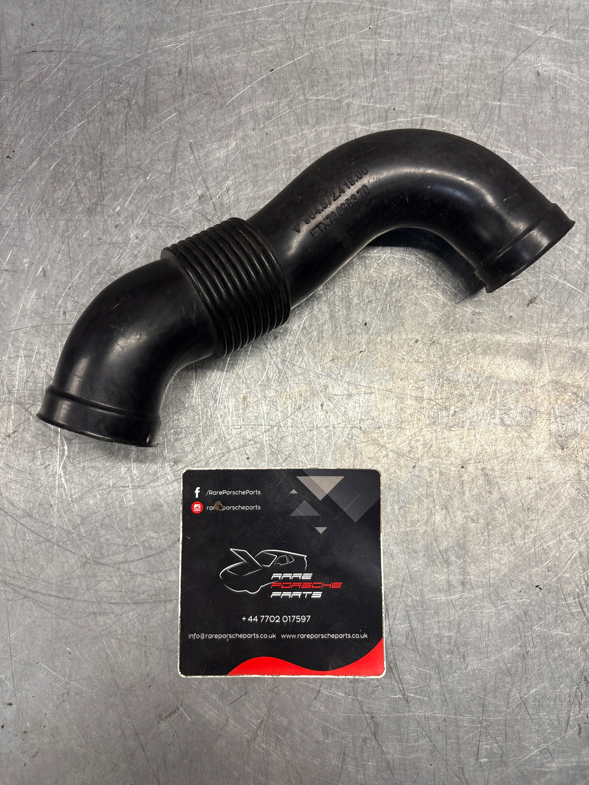 Porsche 911 964 left air duct, used 96457241900