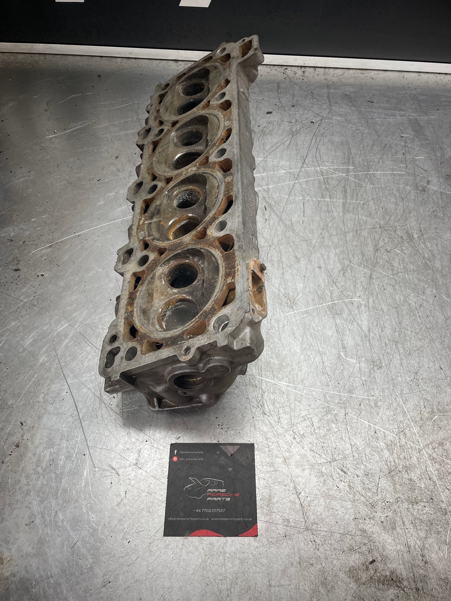 Porsche 944 8V Cylinder head, without valve, used 9441043036R