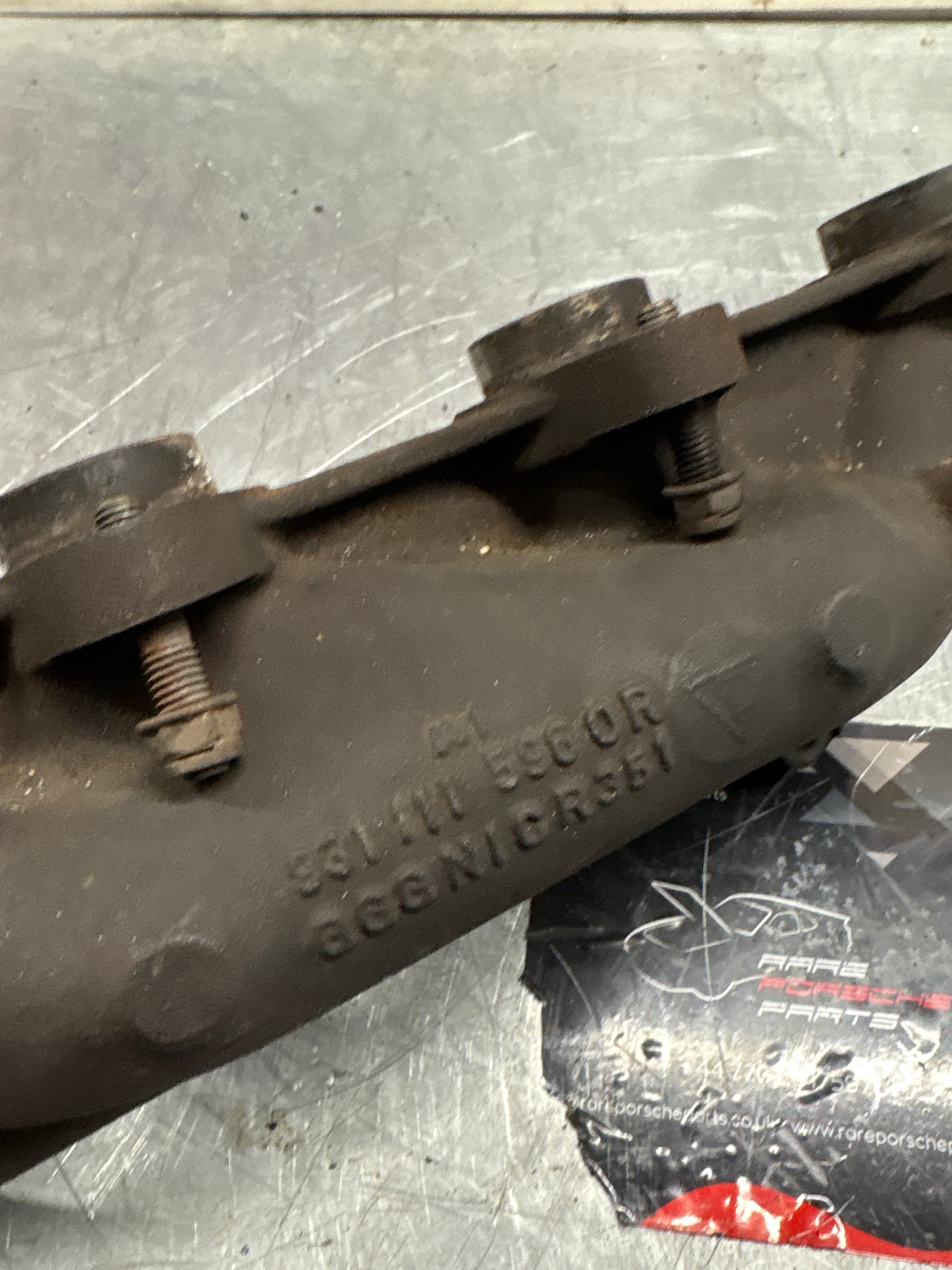 Porsche 924 Turbo exhaust manifold, used 9311115960R
