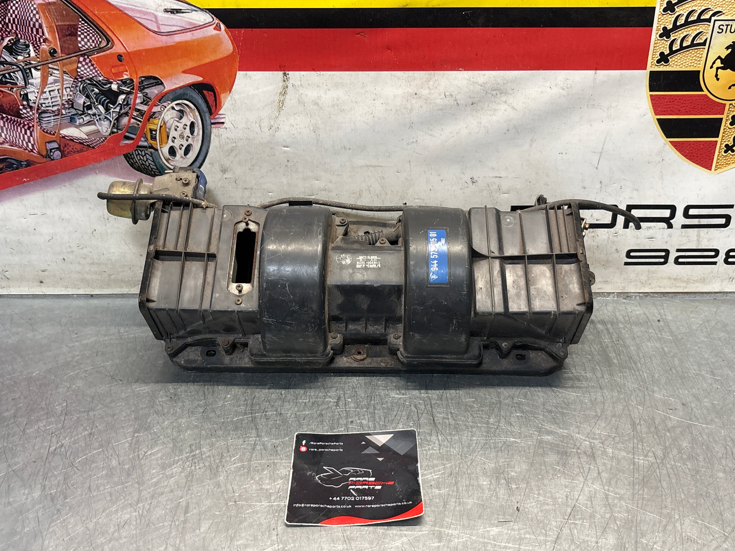 Porsche 944 heater box blower motor, used 94457301501