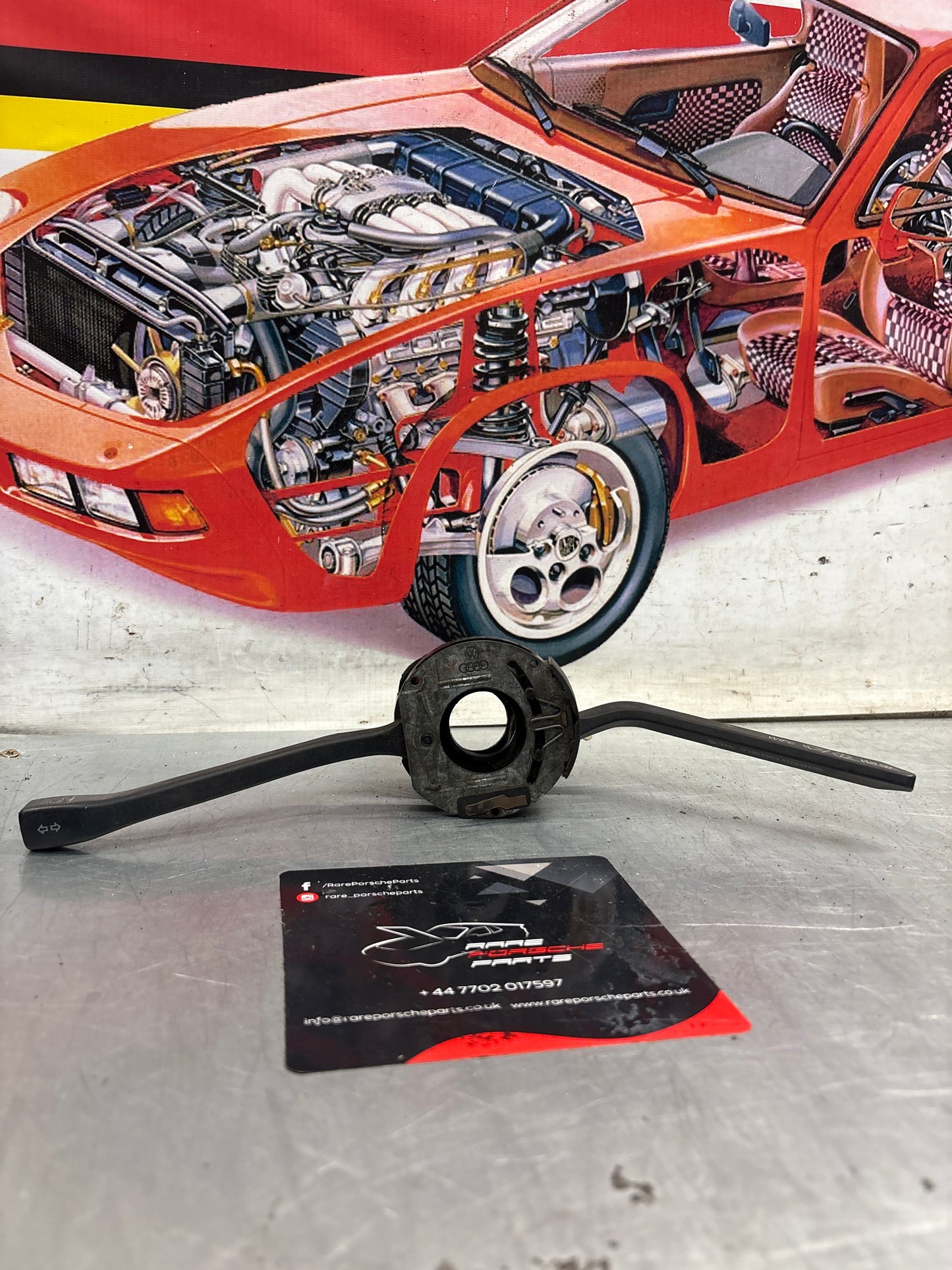 VW Golf I / Porsche 924 Indicator / Wiper stalks, used 171953503AD / 477953901