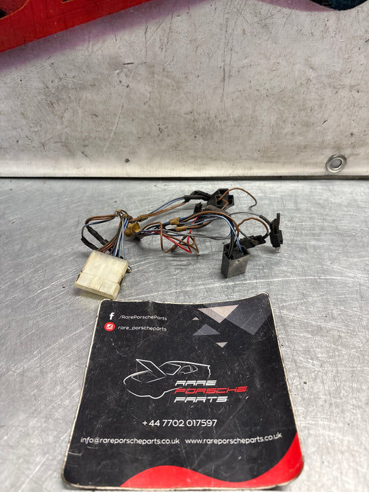 Porsche 924 944 82-85.5 centre console wiring for clock, oil pressure and volts 477971196