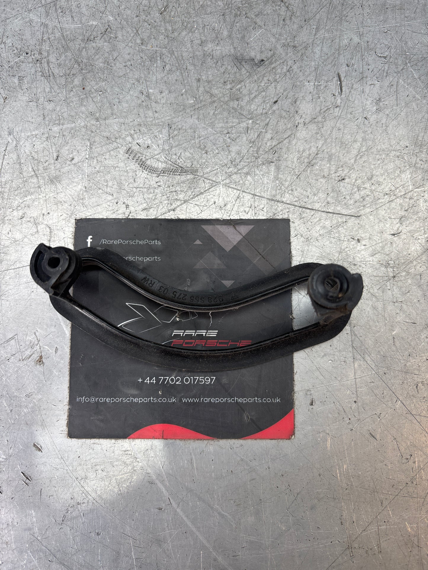 Porsche 928 seat belt grip handle left side, used 92855527503