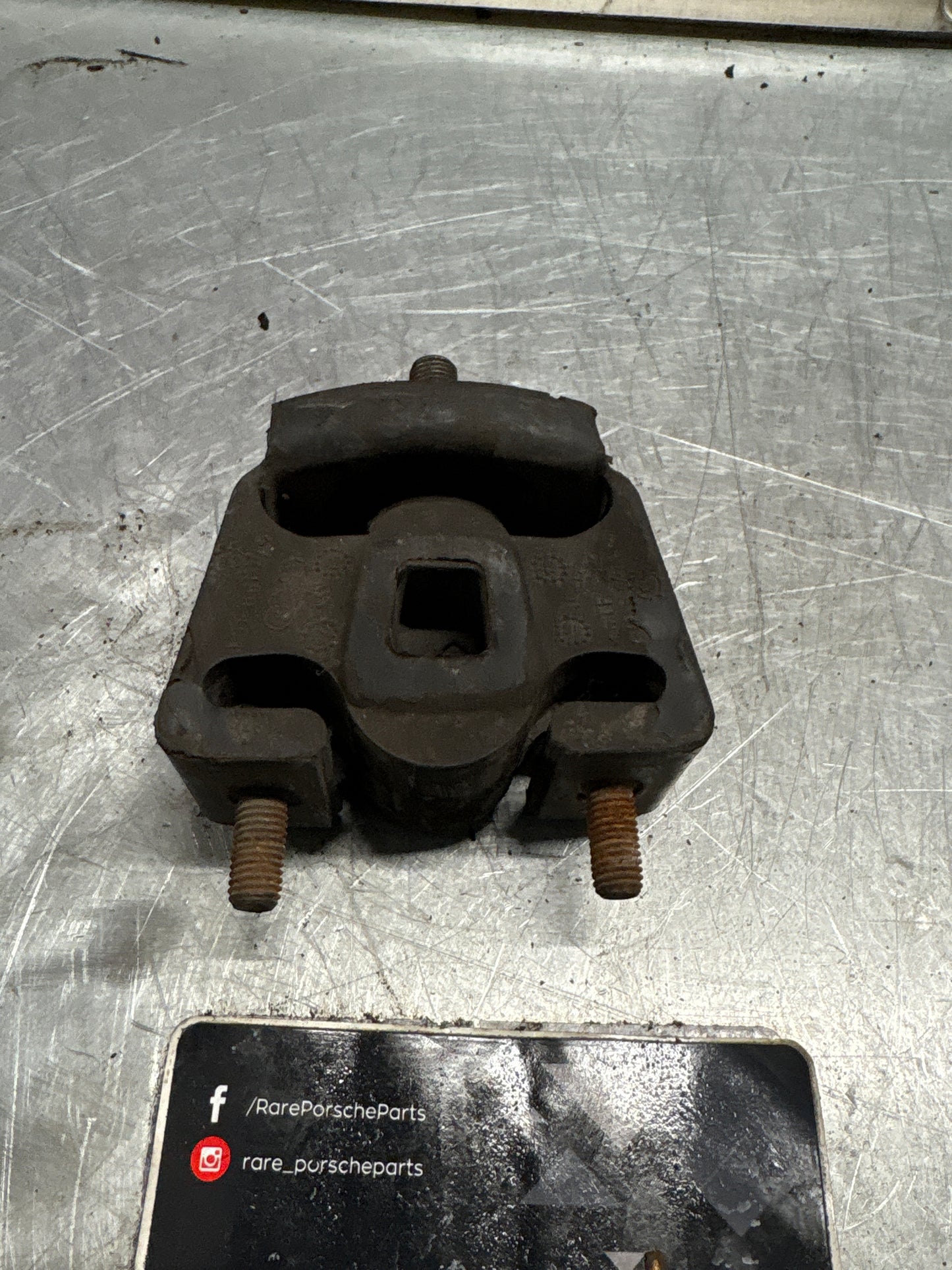 Porsche 924 Rubber engine mount, used. 477199301 / 477199301A