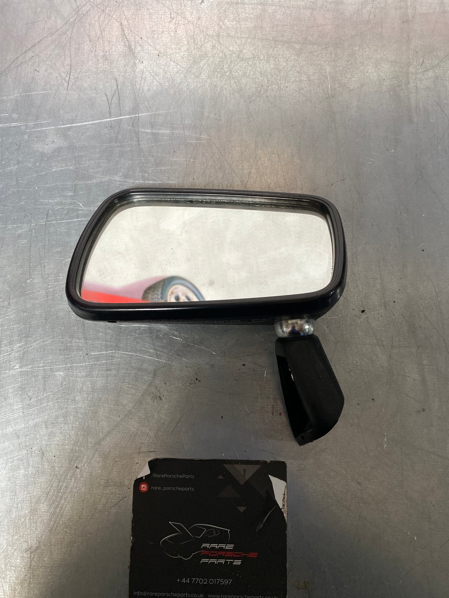 Porsche 924 early left wing mirror, 1976-1979, 477857501B new