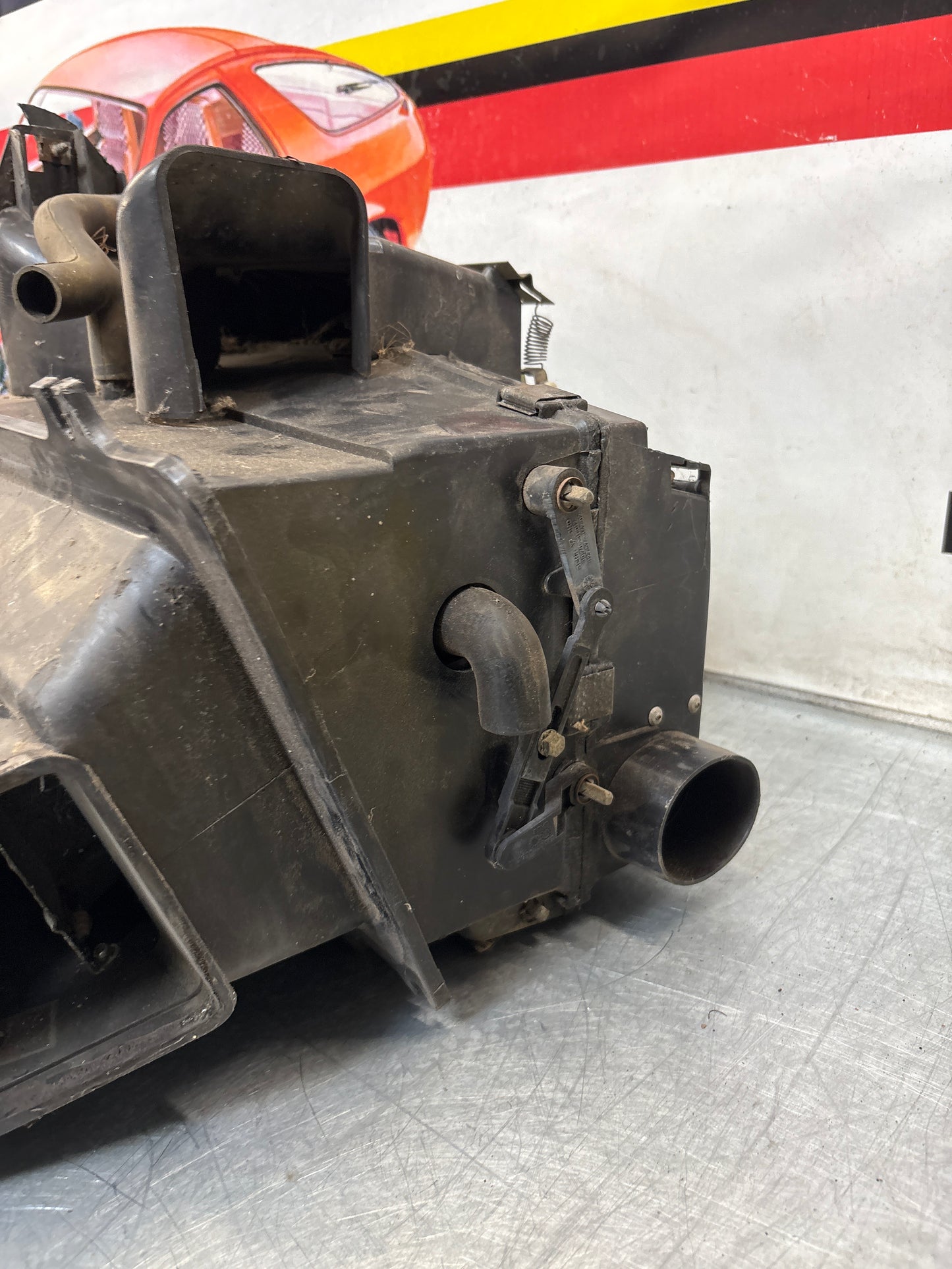 Porsche 928 heater box, LHD, 92857303604, used